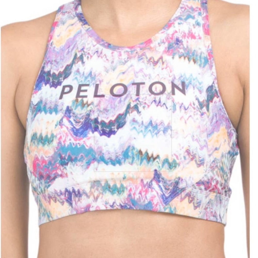 NWT - Peloton - Women's River Rock Mesh-back Sports Bra